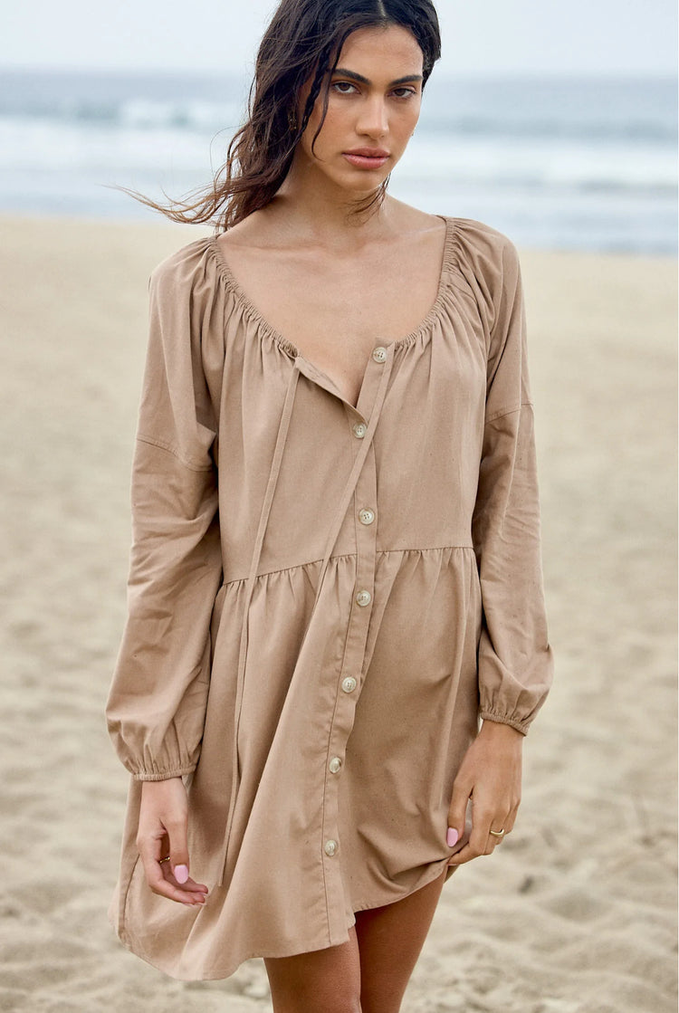 Leo Dress | Brown