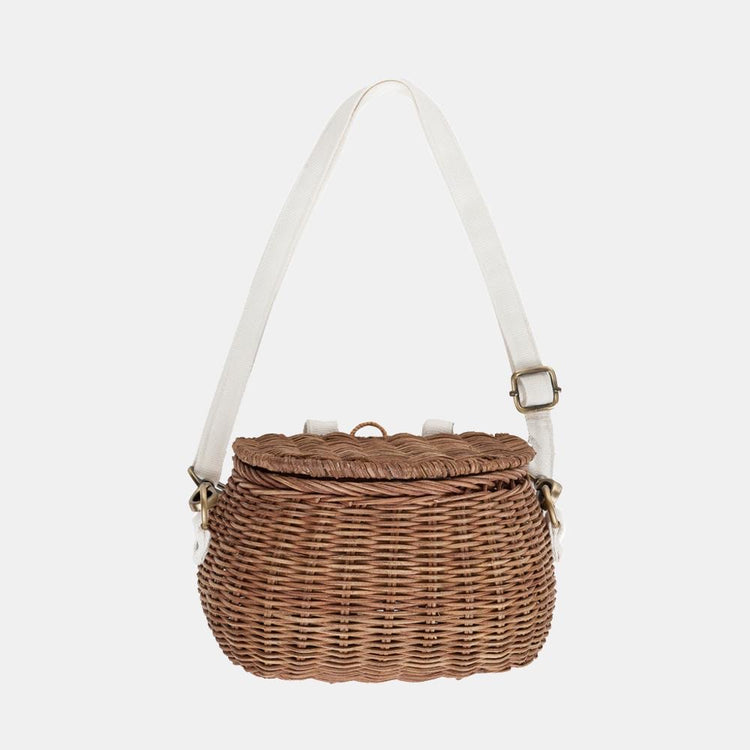 Mini Chari Rattan Bag | Natural