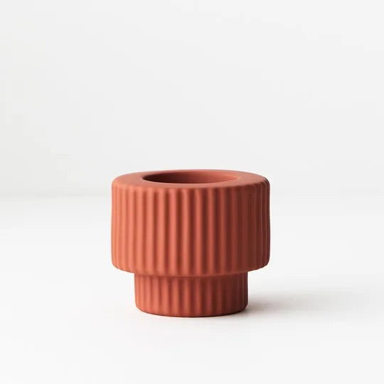 Candle Holder Palina | Terracotta