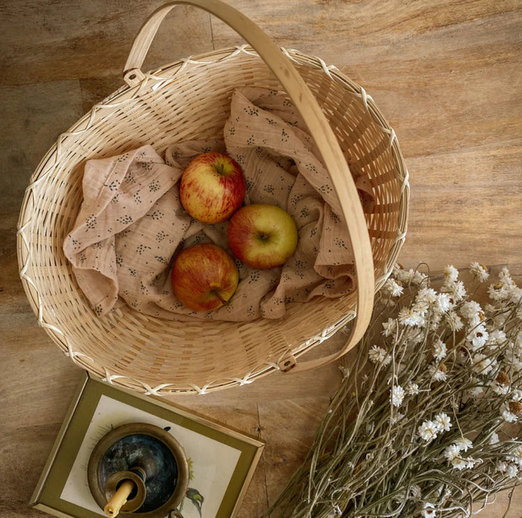 Nude Blossom Basket | Oval