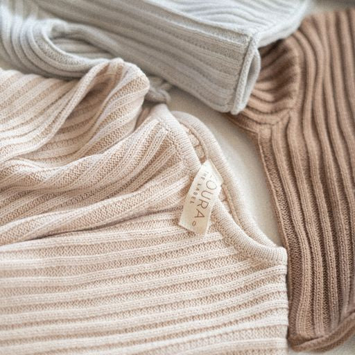 Essential Knit Tee | Powder Blue