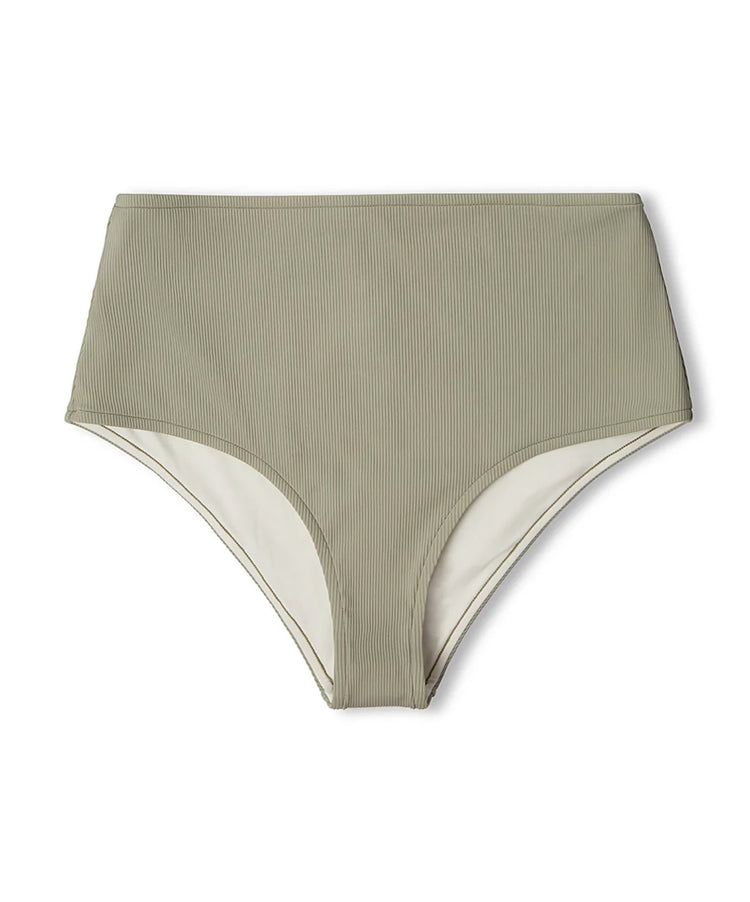 Moss Rib Waisted Brief