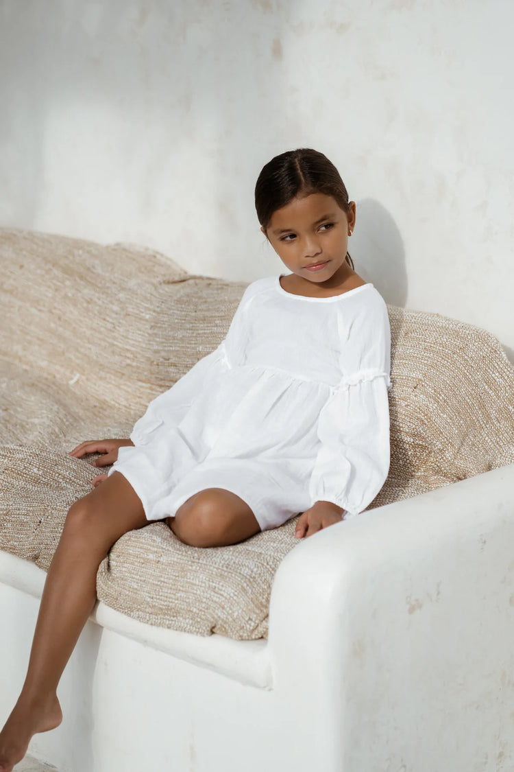 Maggie Dress | White