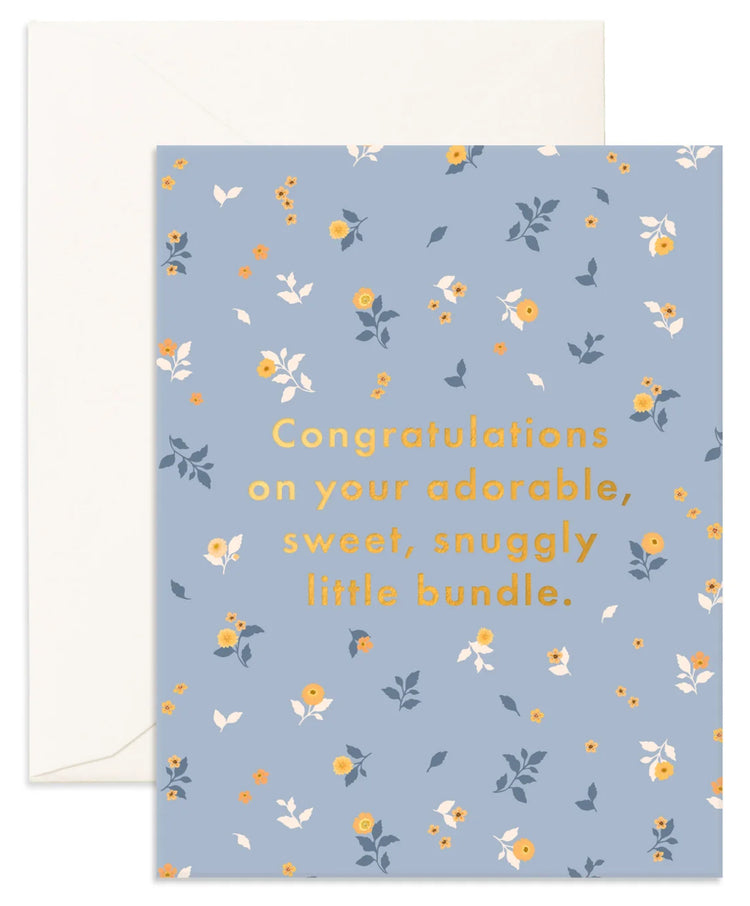 Snuggly Bundle Broderie Card