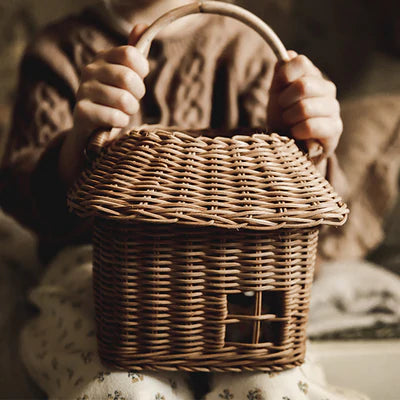 Rattan Hutch Basket | Small