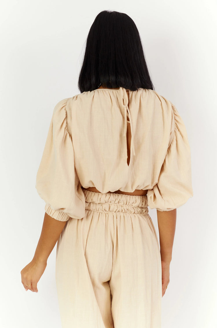 Emory Crop | Beige