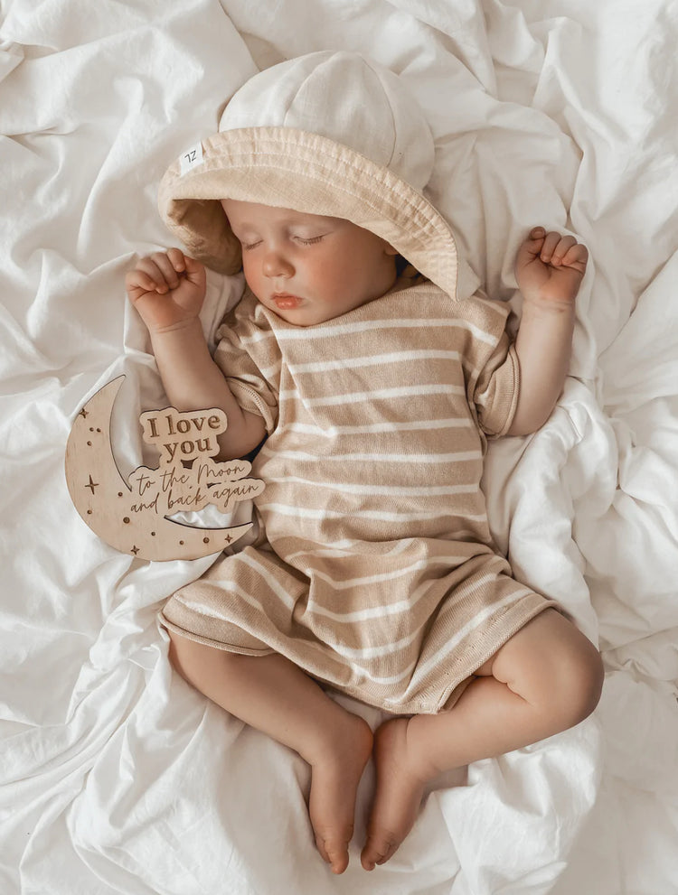 Playsuit | Wheat Stripes