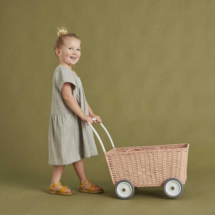 Rattan Strolley | Rose