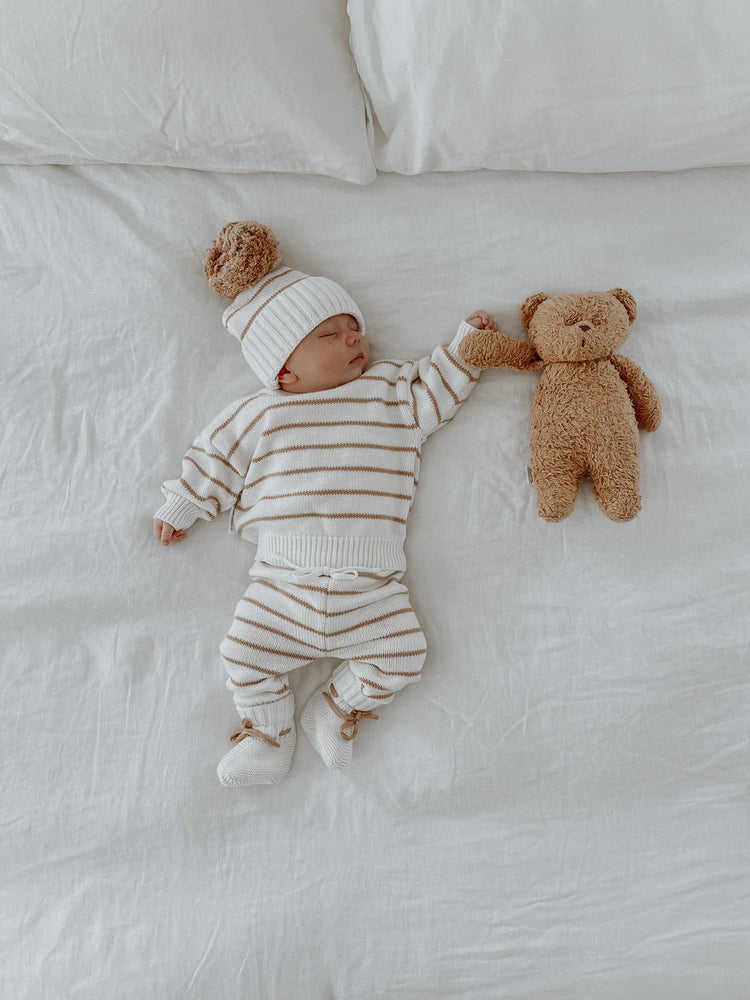 Jumper | Caramel Stripes