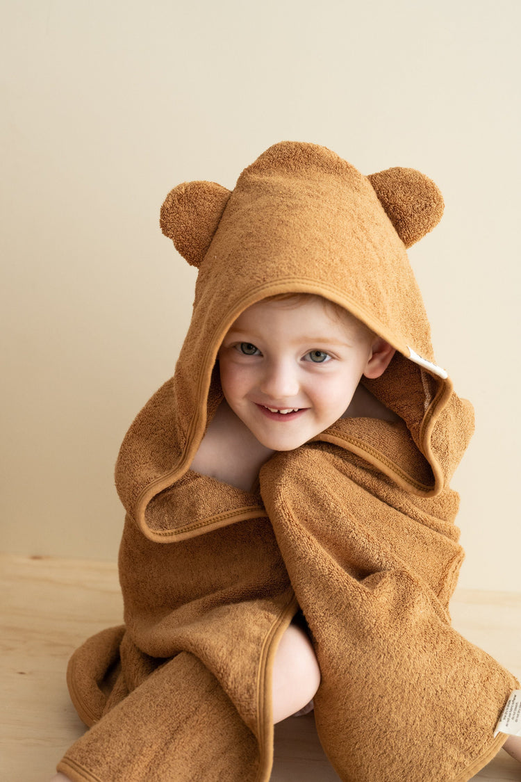 Hooded Towel | Caramel