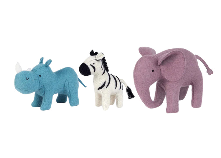 Holdie Folk Set | Safari Animals