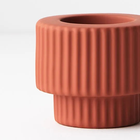 Candle Holder Palina | Terracotta