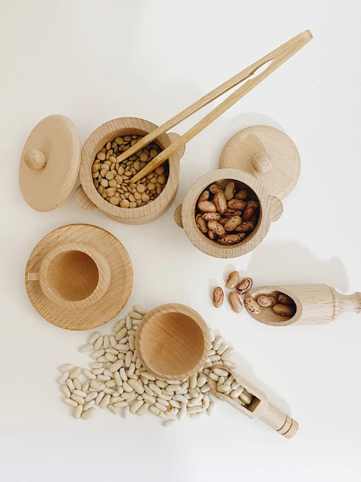 Wooden Sensory Bin Essentials Set