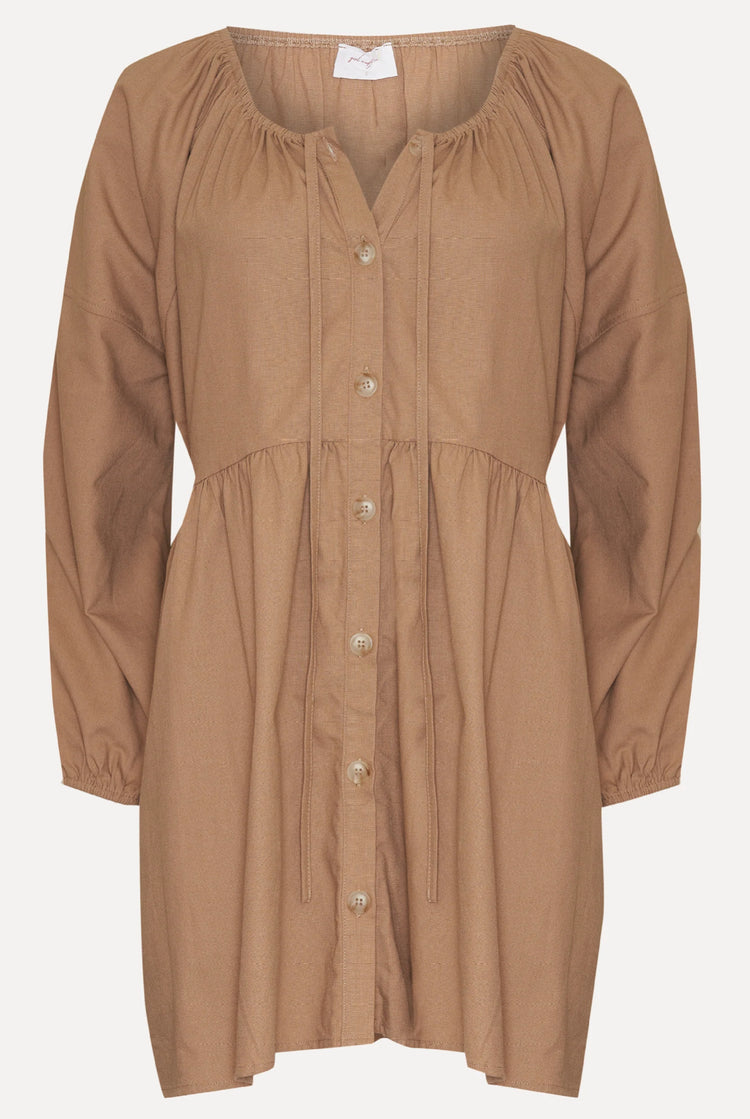 Leo Dress | Brown