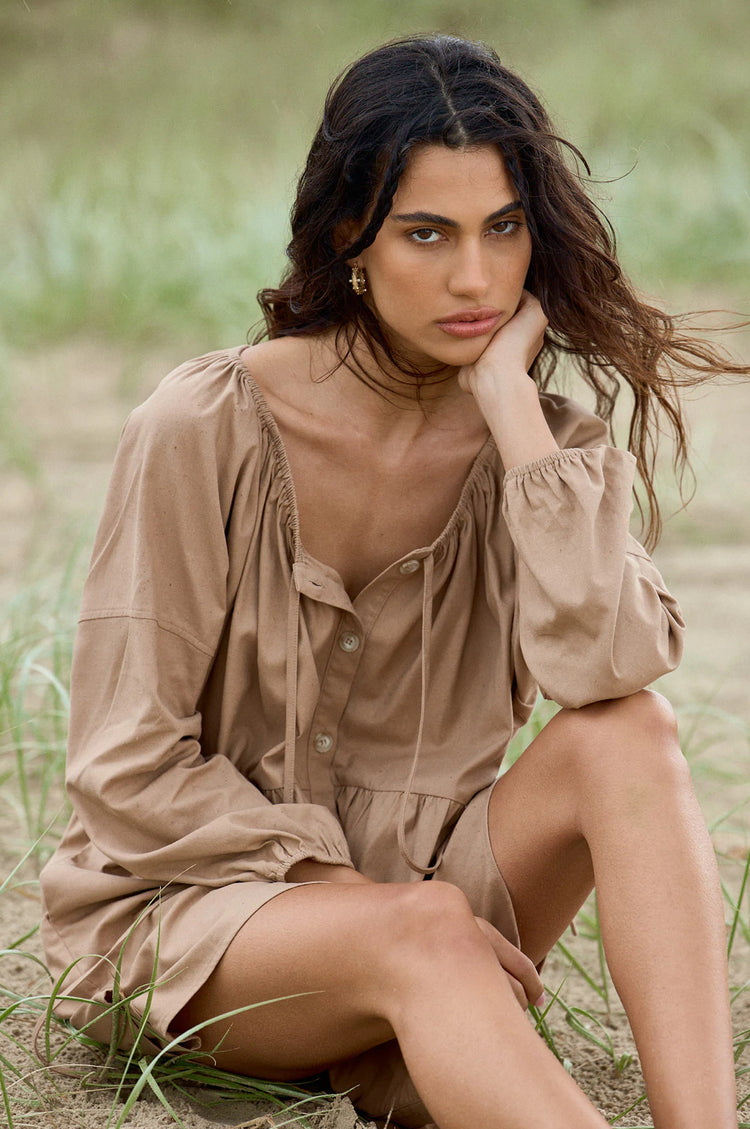 Leo Dress | Brown