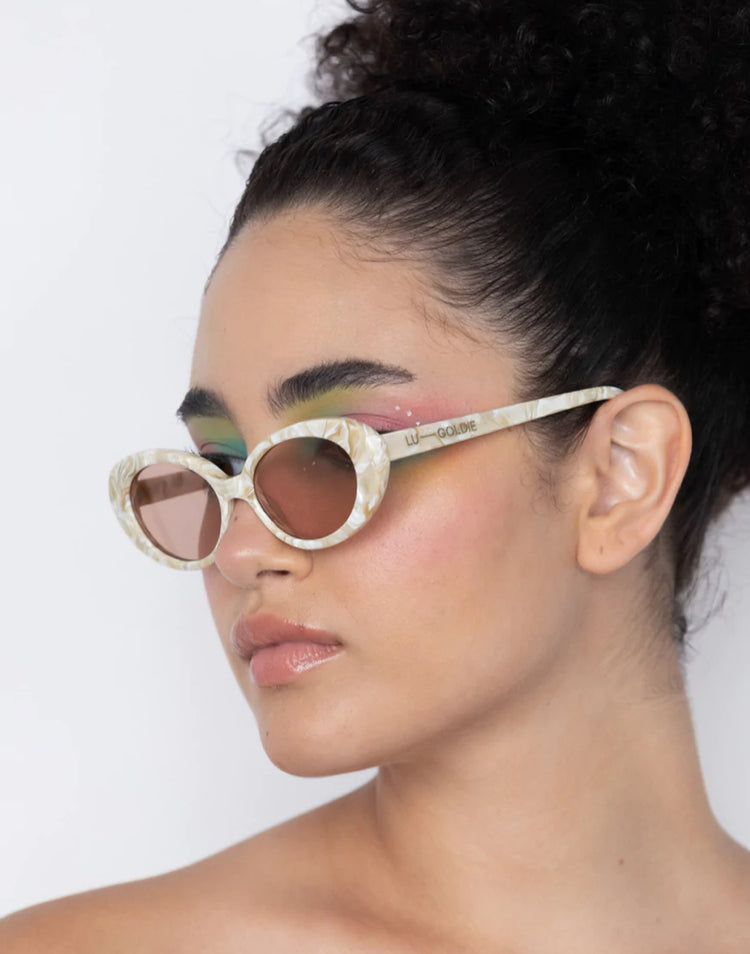 JEANNE White Onyx | Lu Goldie