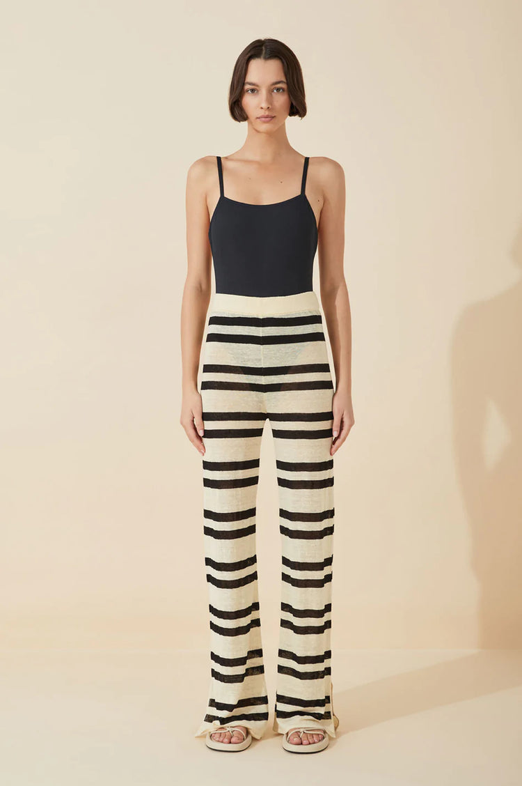 Black & Bone Organic Linen Knit Pant
