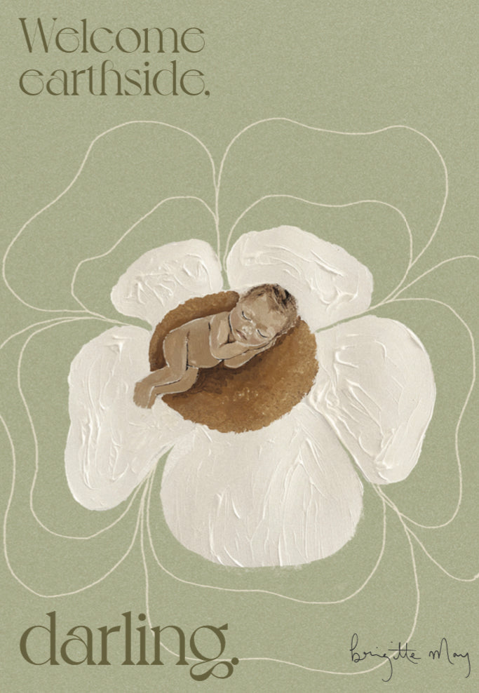 Welcome Earthside Darling Card