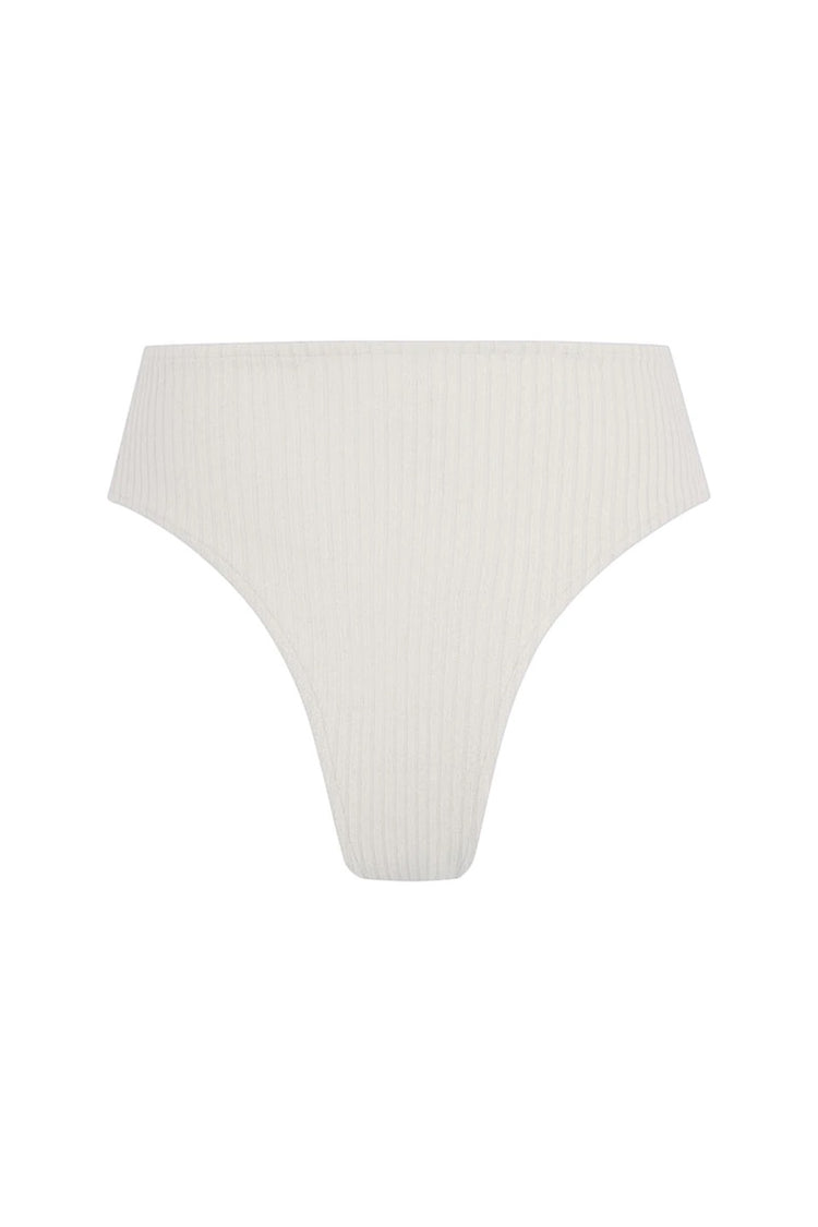 Ivory Cord Towelling Waisted Brief