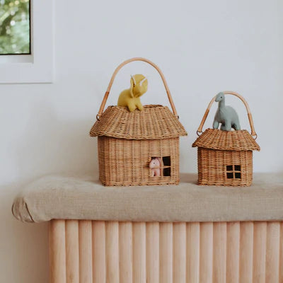 Rattan Hutch Basket | Small