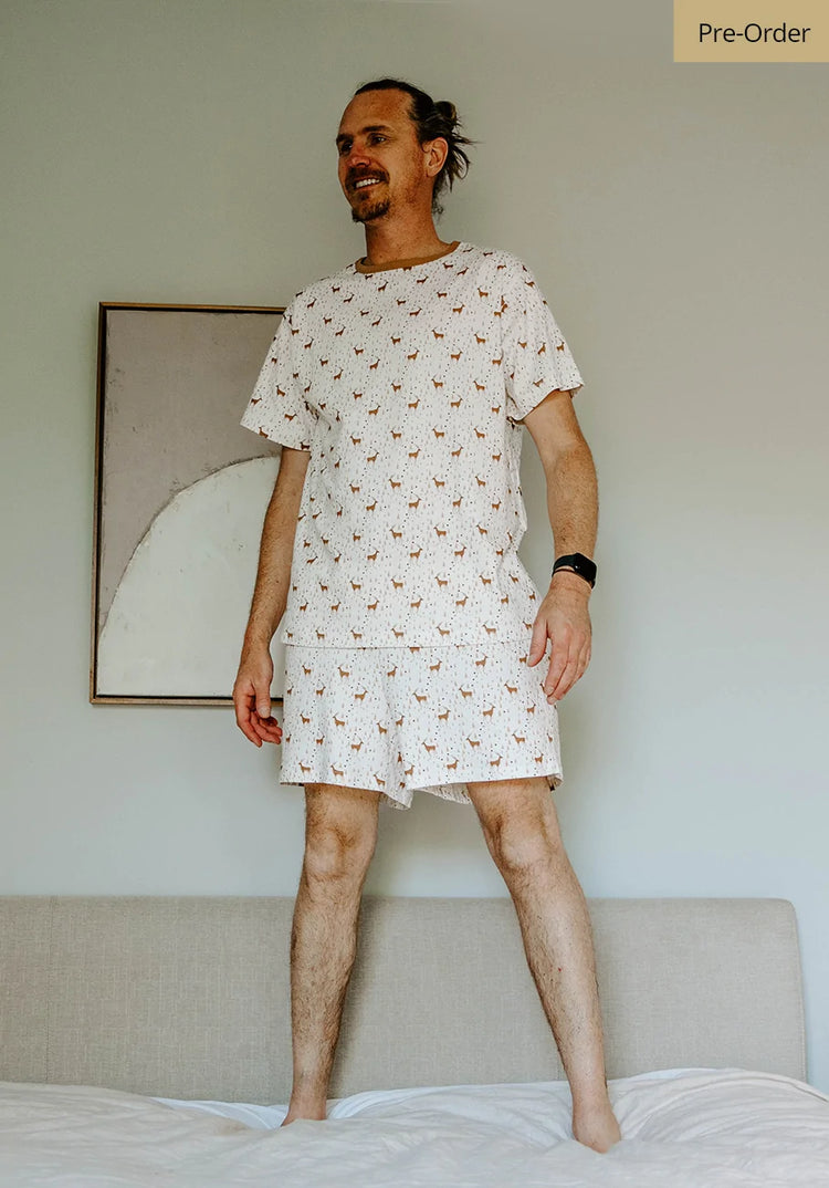Adult Christmas Unisex Pyjamas | Reindeer