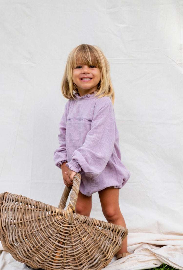 Winnie Romper | Lilac