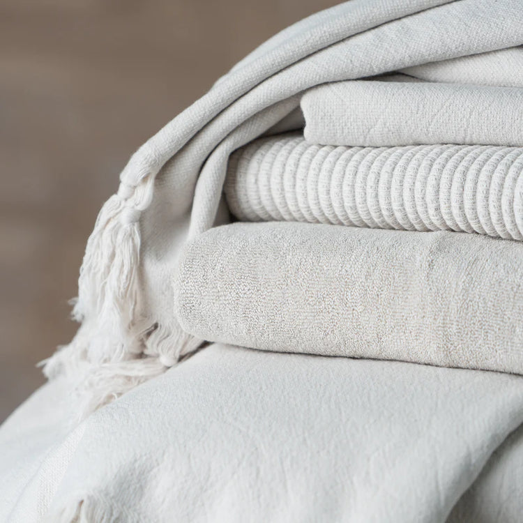 Vintage Wash Bath Sheet | Clay