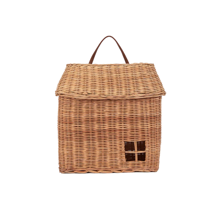 Rattan Hanging Hutch | Natural