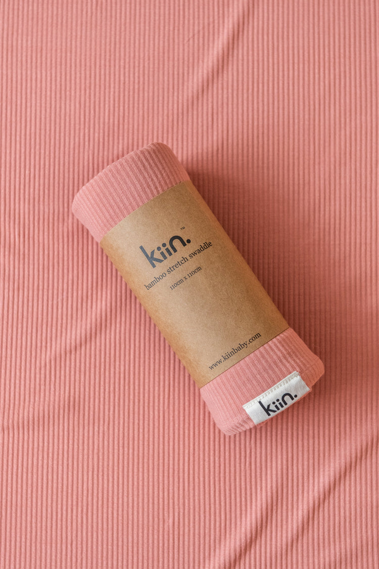 Bamboo Stretch Swaddle | Blush