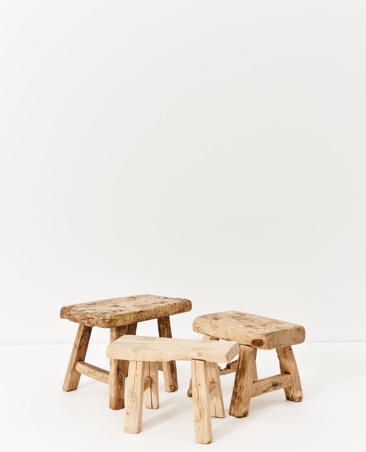 Vecchio Mini Rectangular Stool