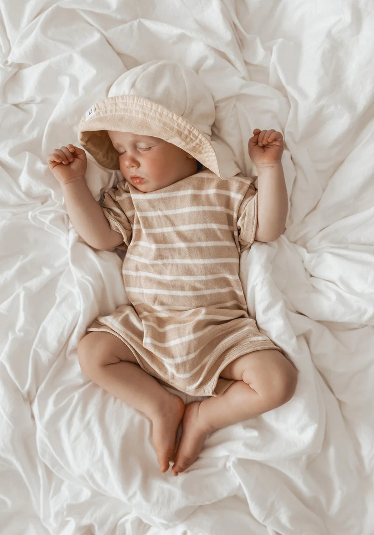 Playsuit | Wheat Stripes