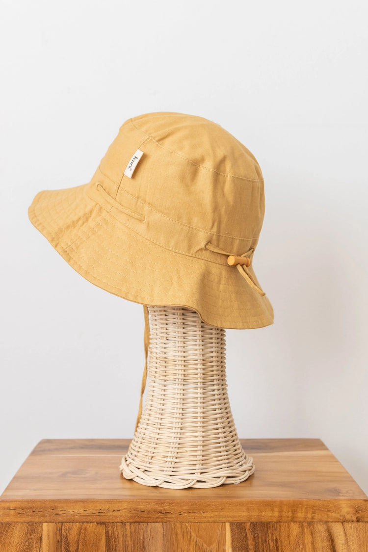 Cotton Sun Hat | Golden Tan