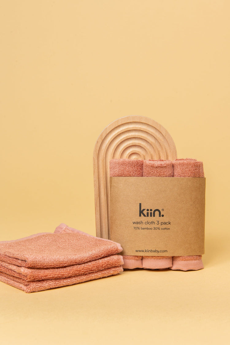 Wash Cloth 3 Pack | Blush