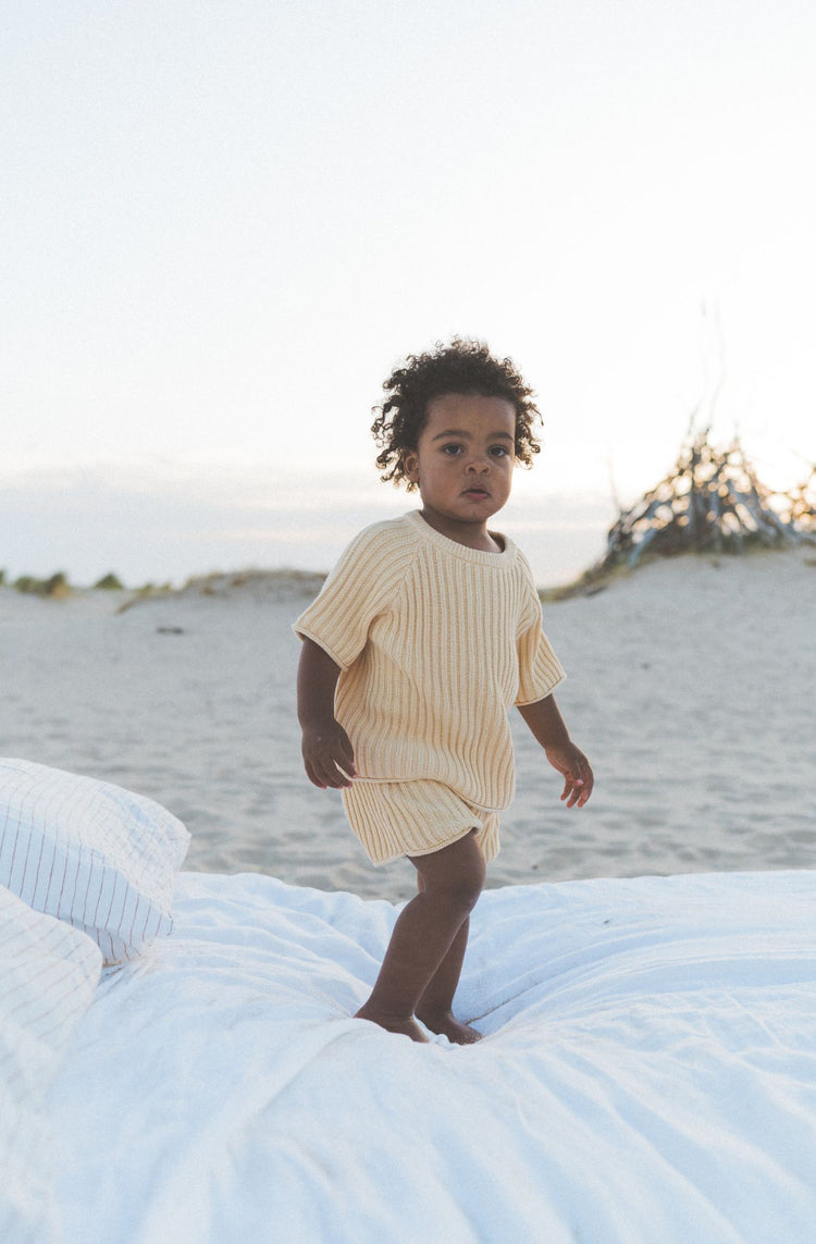Essential Ribbed Knit Shorts | Butter