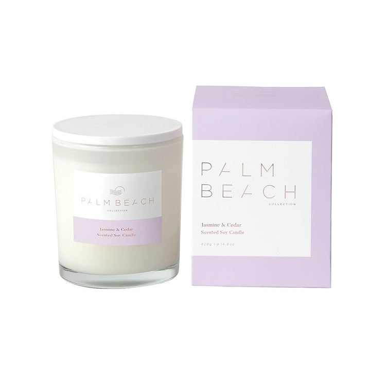 Jasmine & Cedar Candle