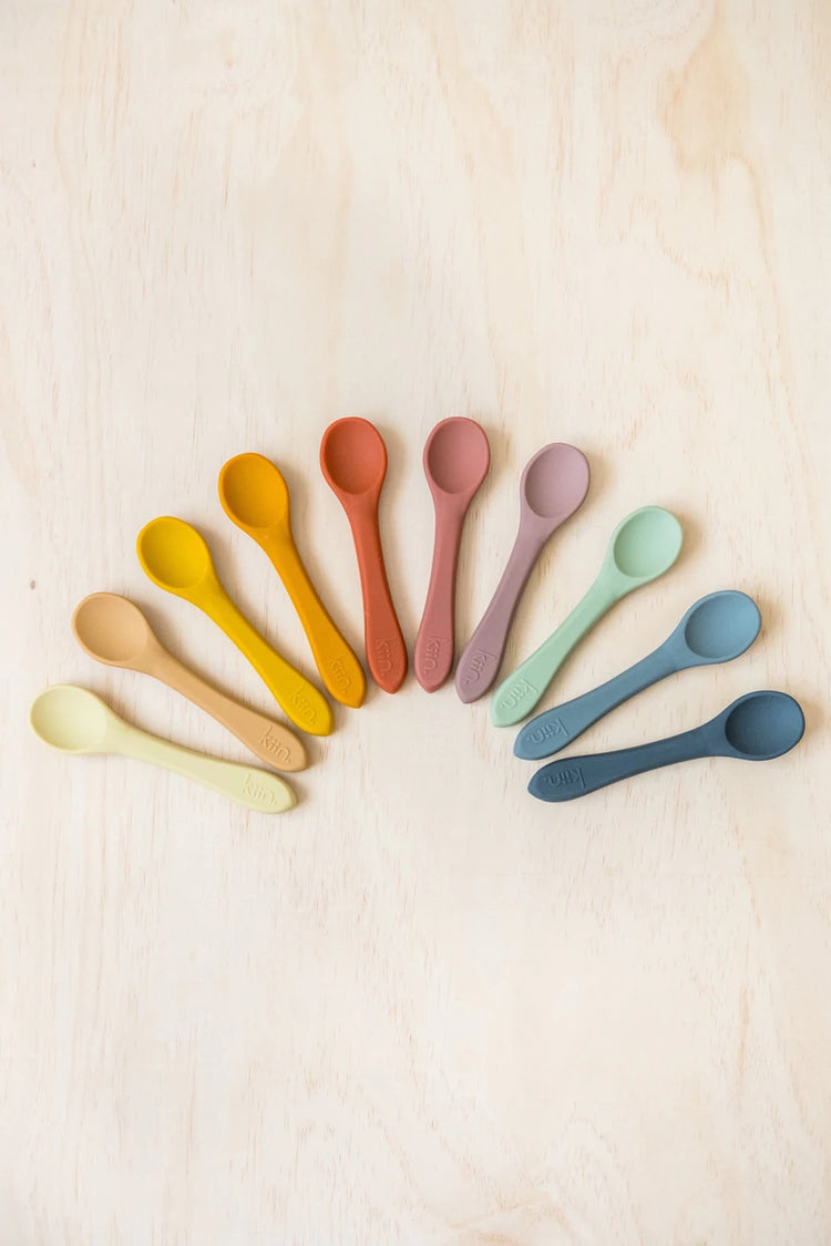 Silicone Spoon Twin Pack | Tan