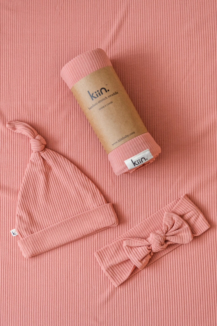 Bamboo Stretch Swaddle | Blush