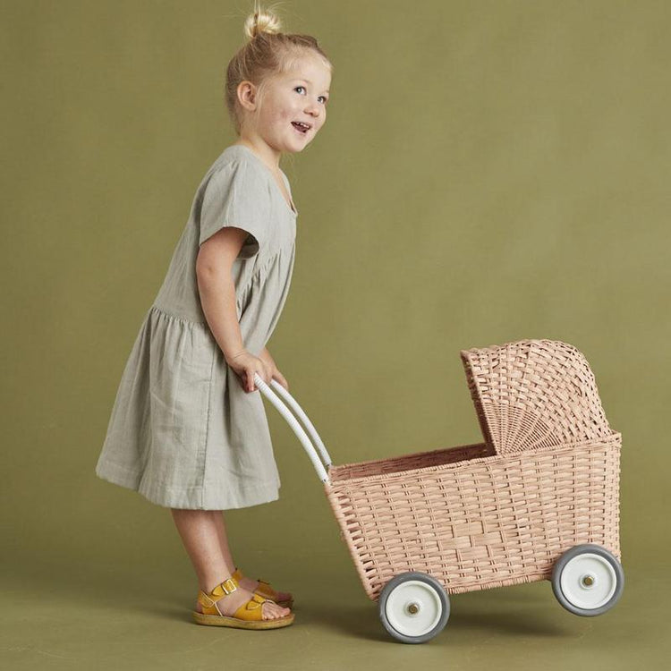 Rattan Strolley | Rose