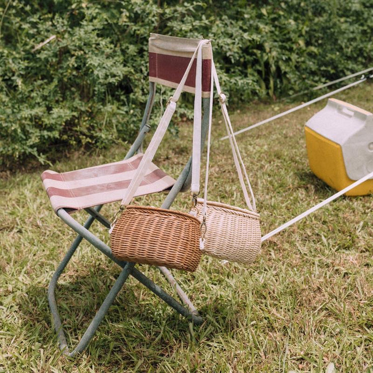 Mini Chari Rattan Bag | Straw
