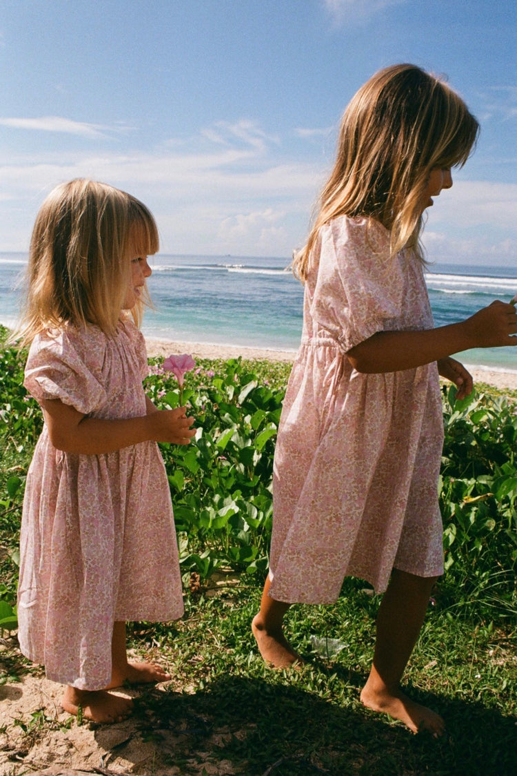 Florence Dress | Lavender Bloom Print