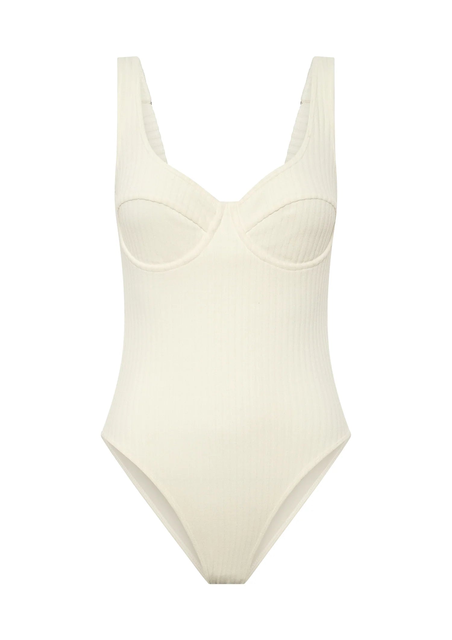 Ribbed Towelling One Piece