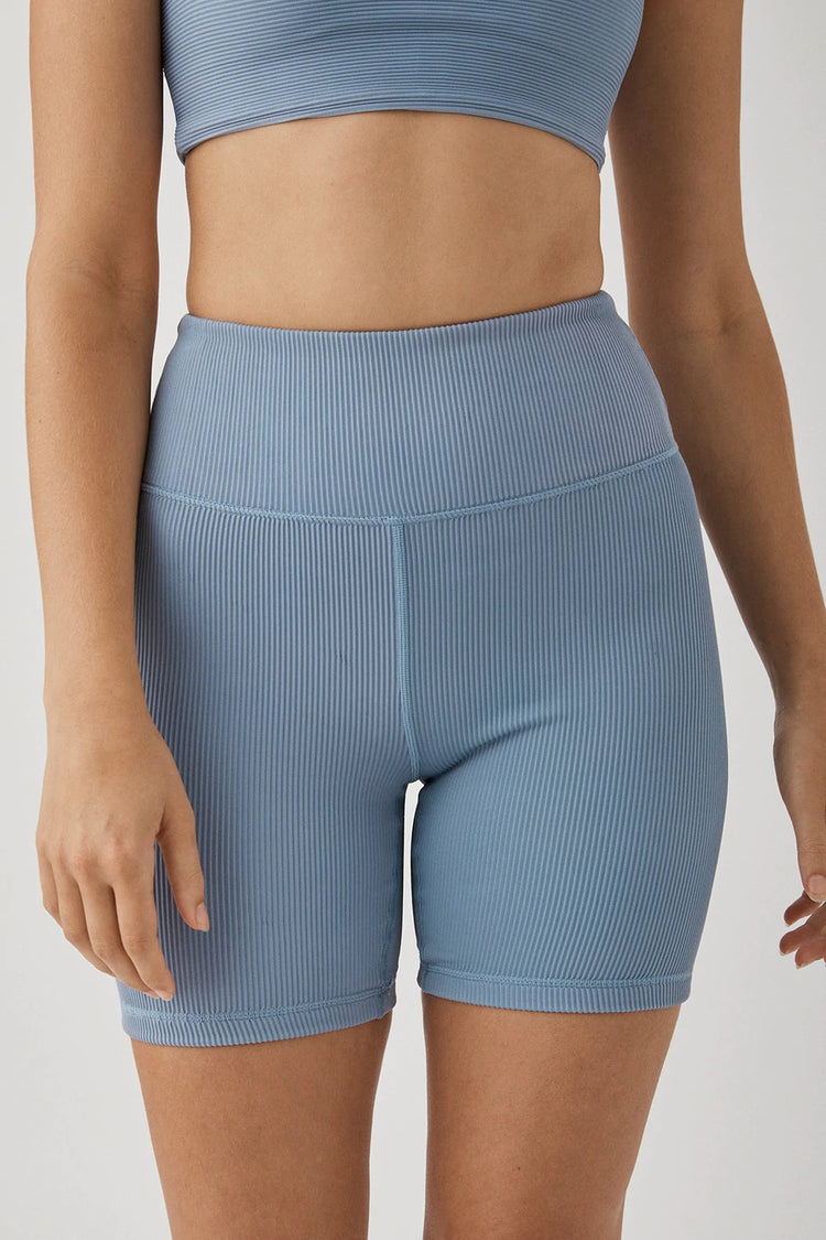 Eden Bike Shorts | Mist Blue