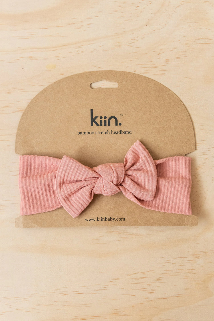 Bamboo Stretch Headband | Blush