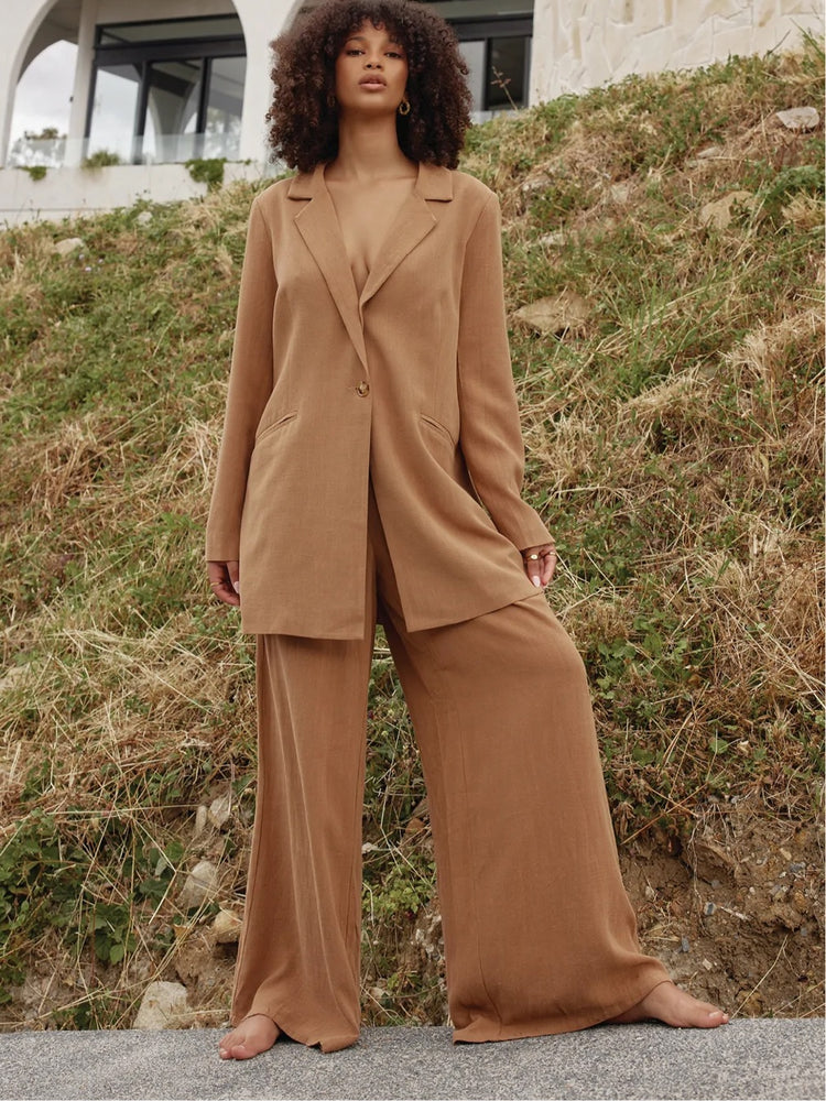 Lia Pants | Walnut