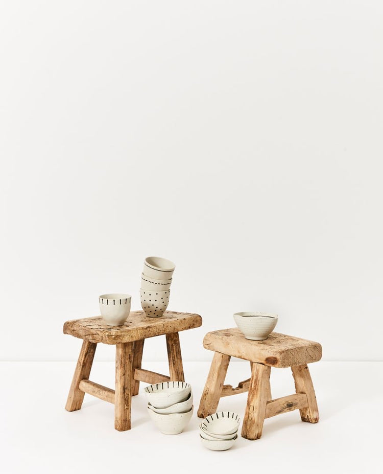 Vecchio Mini Rectangular Stool