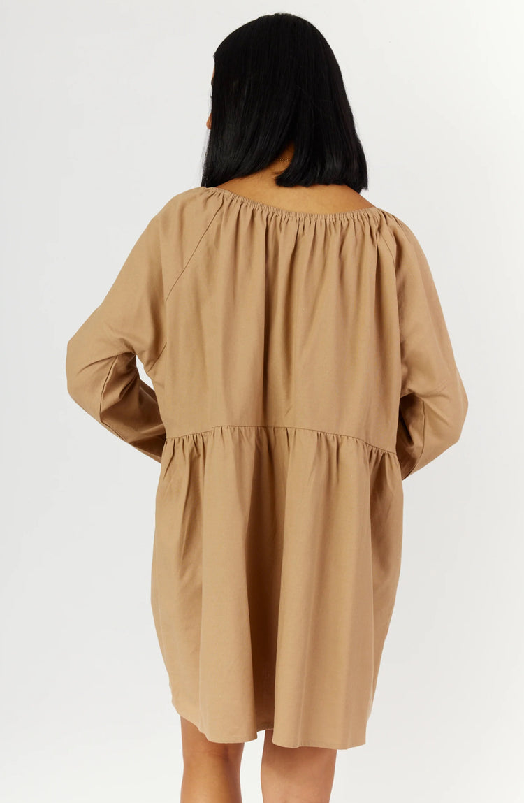 Leo Dress | Brown