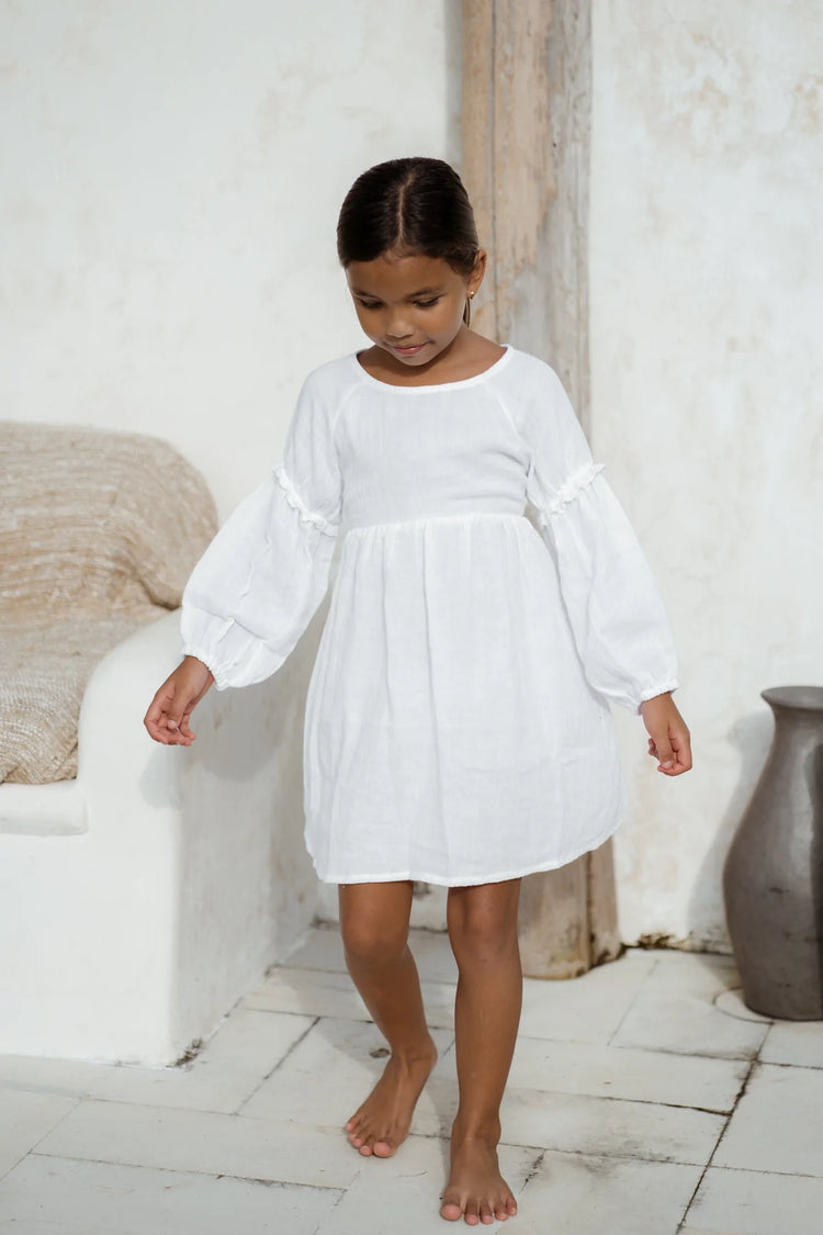 Maggie Dress | White