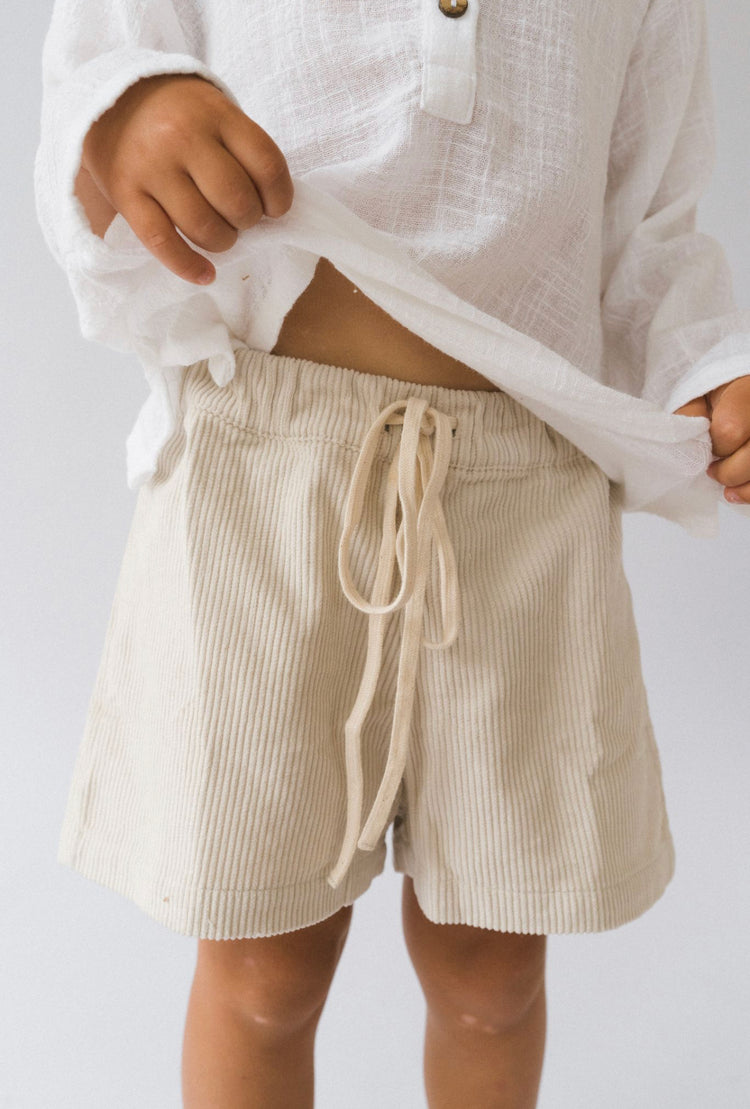 Bowie Shorts | Natural Cord