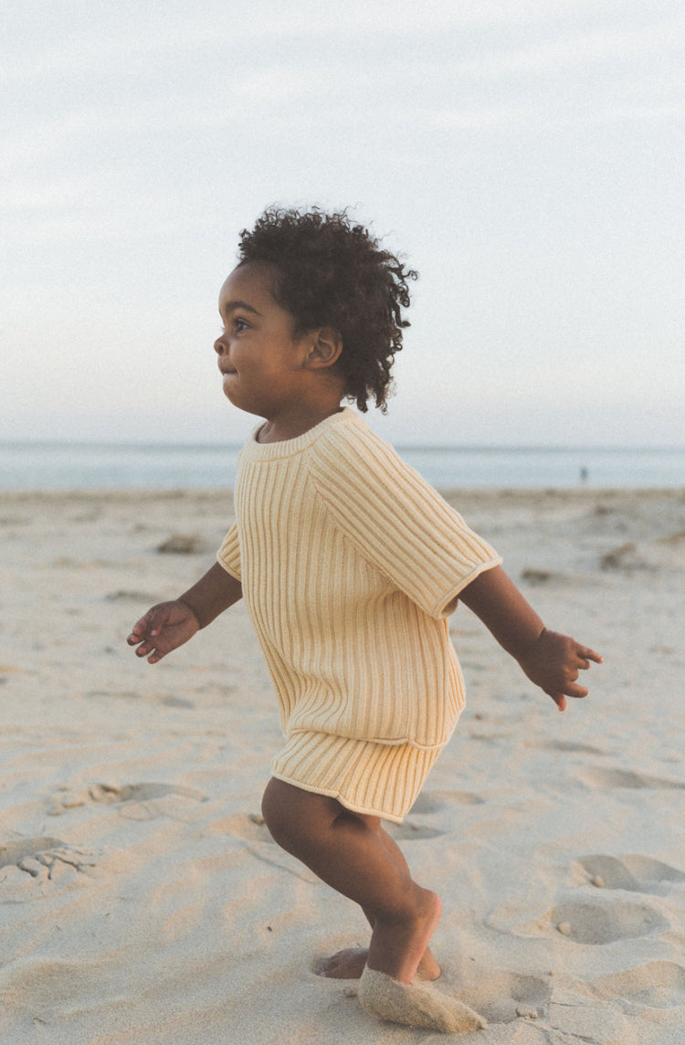 Essential Ribbed Knit Shorts | Butter
