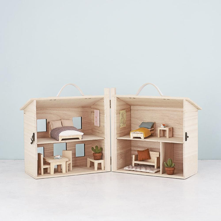 Holdie Folk Double Bed Set